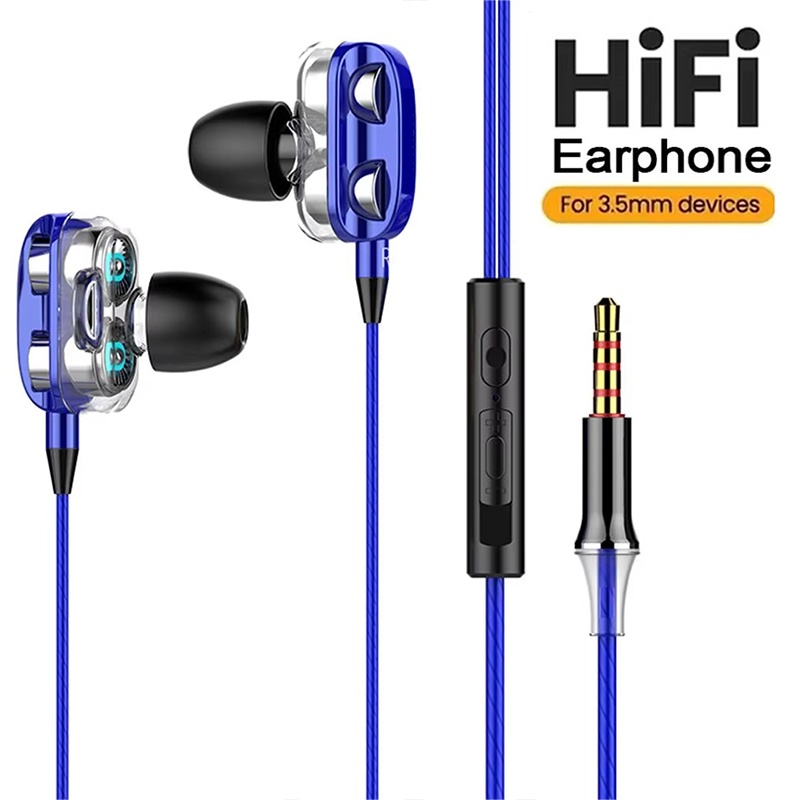 Gaming Accessories For Android - In Ear Stereo Headset Heavy Bass