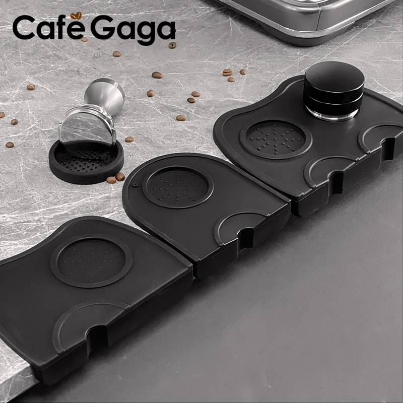 Desk Corner Mat - Coffee Tamper Mat Anti-skid Silicone Pad