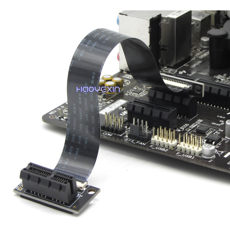 Pcie Extension Cable - Pci-e 1X FPC Thể Hiện 1X