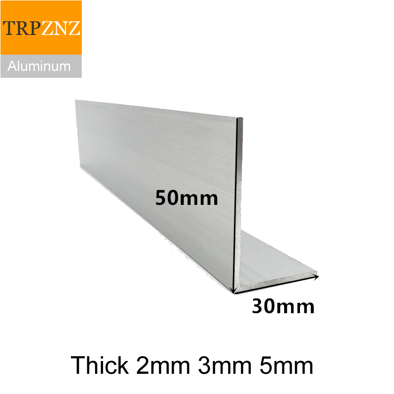 Desk Corner Mat - 30X50Mm, Dày 2mm3mm5mm Năm 6063 Góc