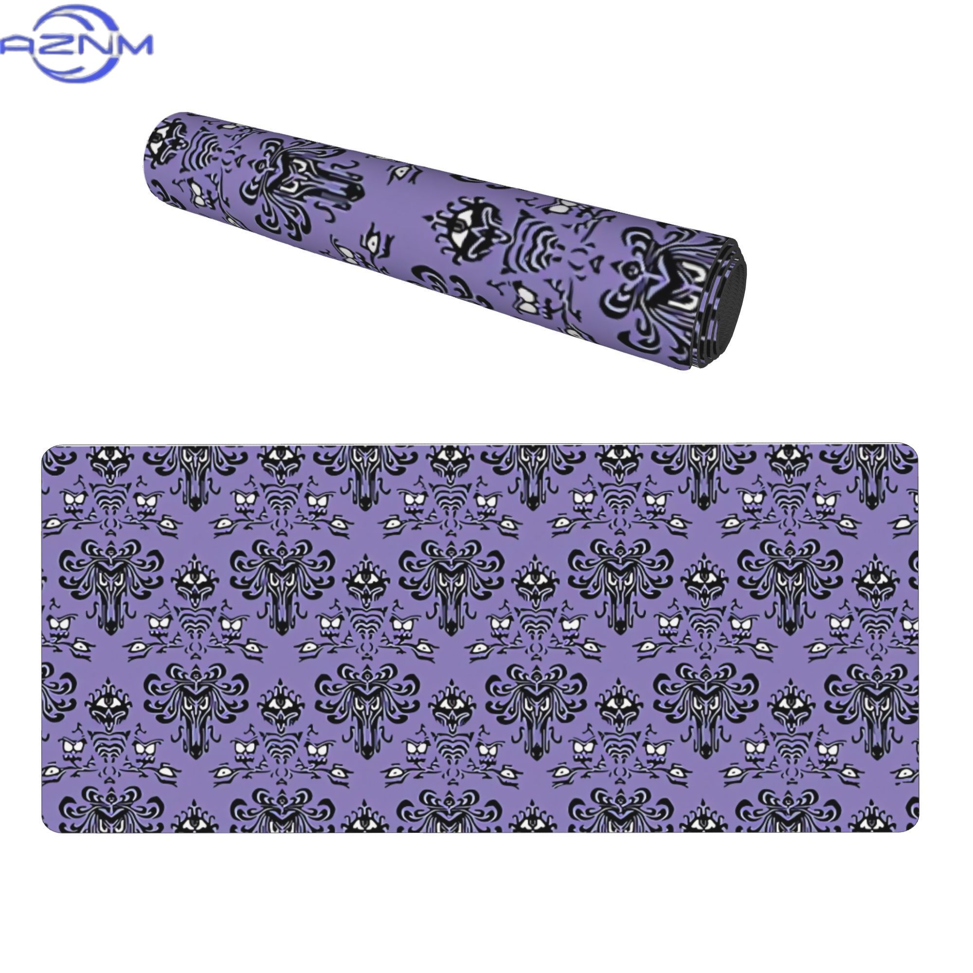 Haunted Mansion Wallpaper Purp - đánh giá và giá Desk Corner Mat