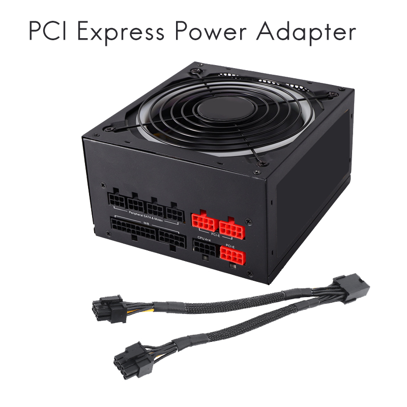 SMIEA 1PCS GPU PCIe 8 Pin Fema - đánh giá và giá Pcie Extension Cable