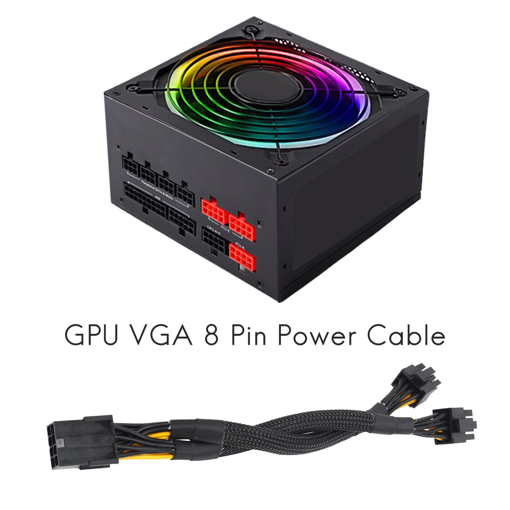 SMIEA 1PCS GPU PCIe 8 Pin Fema - đánh giá và giá Pcie Extension Cable