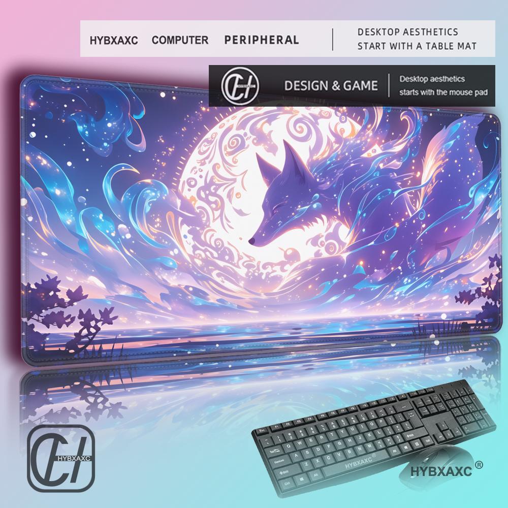 HYBXAXC Mouse Pad Anime Fox Ga - đánh giá và giá Gaming Accessories Pink