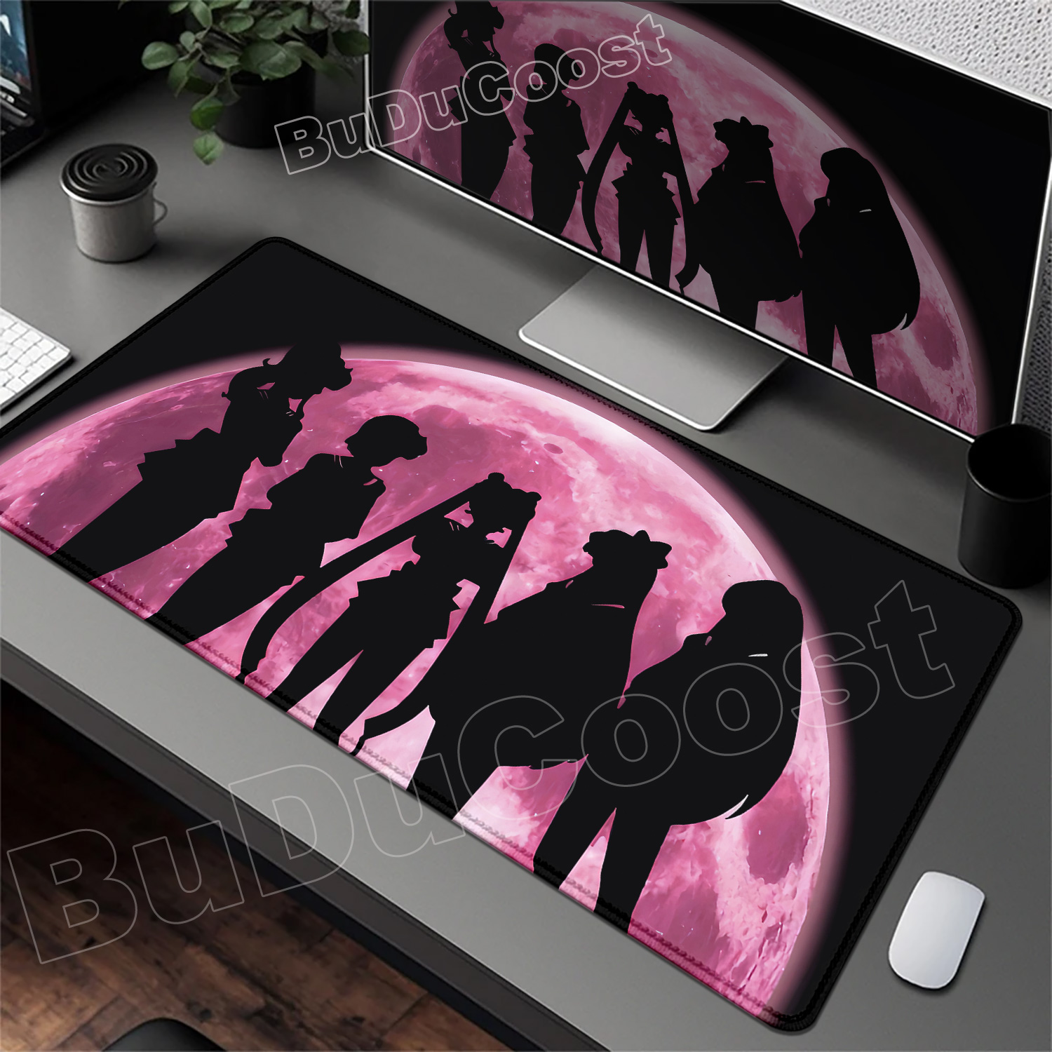 Pretty Pink Desk Mat Anime Sai - đánh giá và giá Gaming Accessories Pink