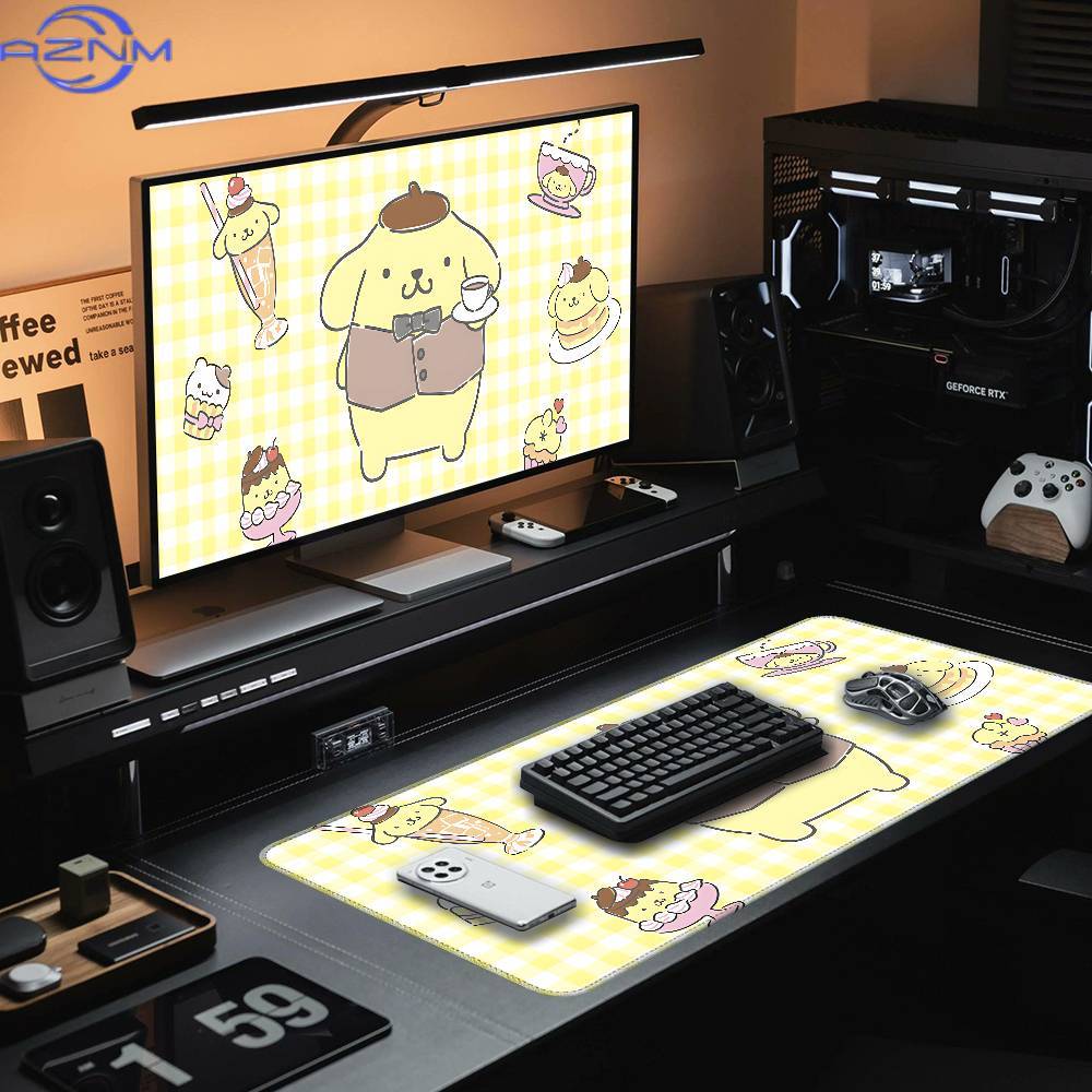 Cute P-Pompompurin Mouse Pad R - đánh giá và giá Gaming Accessories Table
