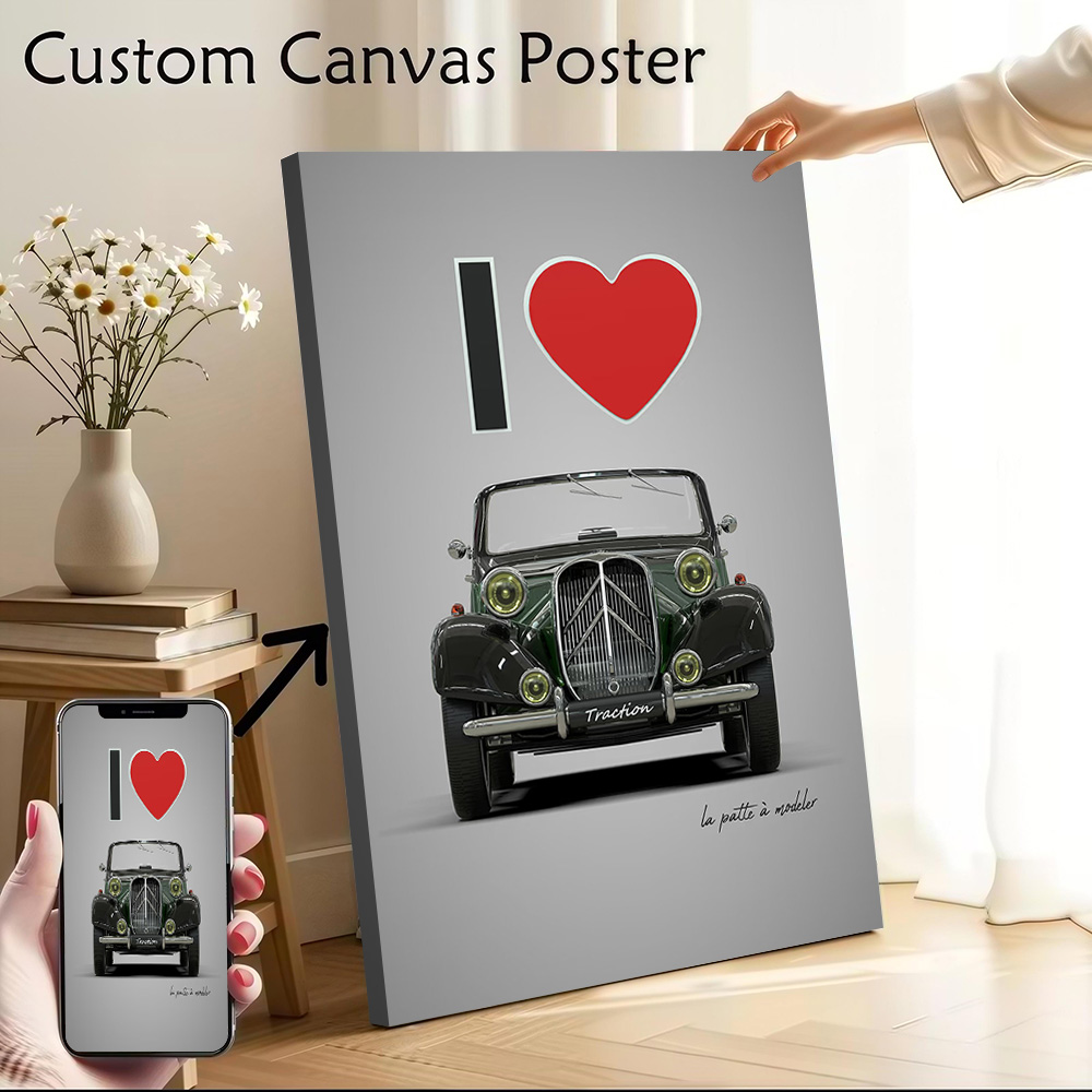 I Love Traction Printed Canvas - đánh giá và giá Gaming Accessories For Gaming Room