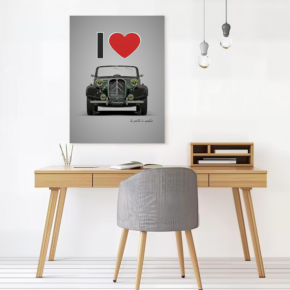 I Love Traction Printed Canvas - đánh giá và giá Gaming Accessories For Gaming Room
