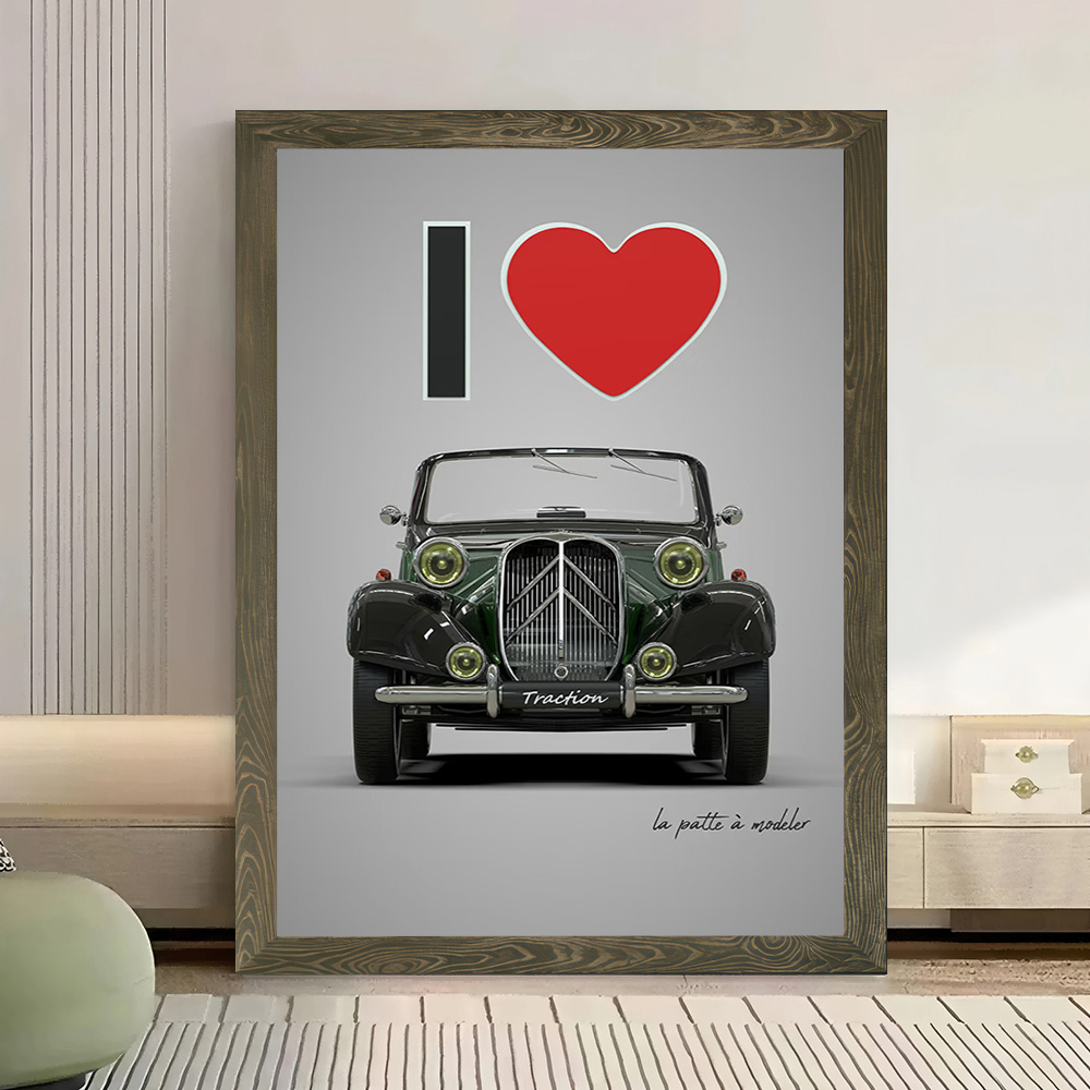 I Love Traction Printed Canvas - đánh giá và giá Gaming Accessories For Gaming Room