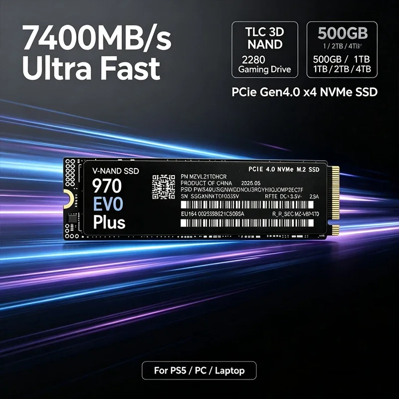 7400MB/s M.2 NVMe SSD 970 EVO  - đánh giá và giá Samsung Ssd 980 Pro