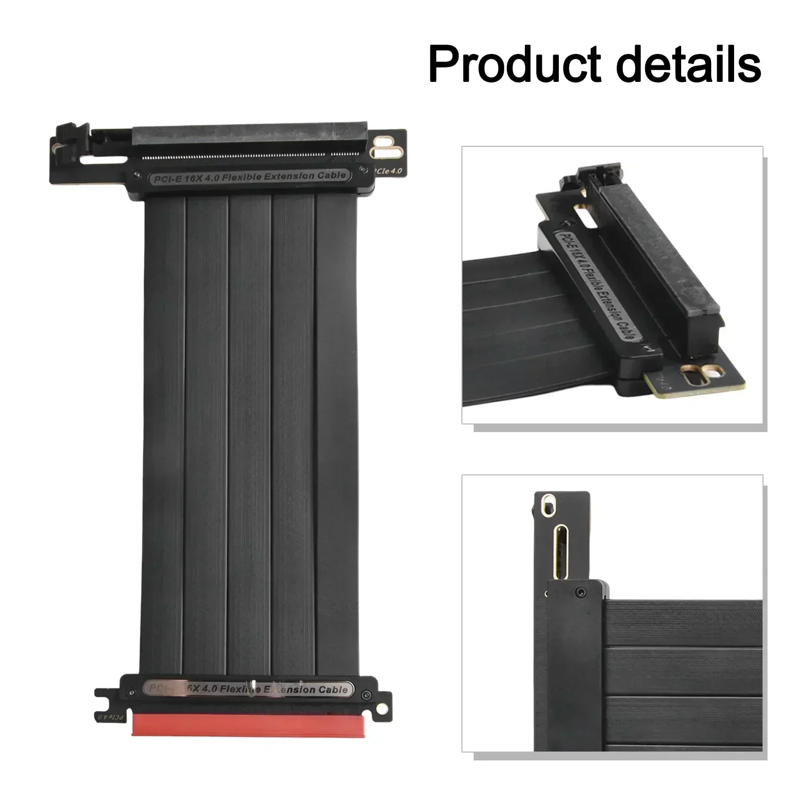 TEUCER PCI-E 4.0 X16 Riser Cab - đánh giá và giá Pcie Extension Cable