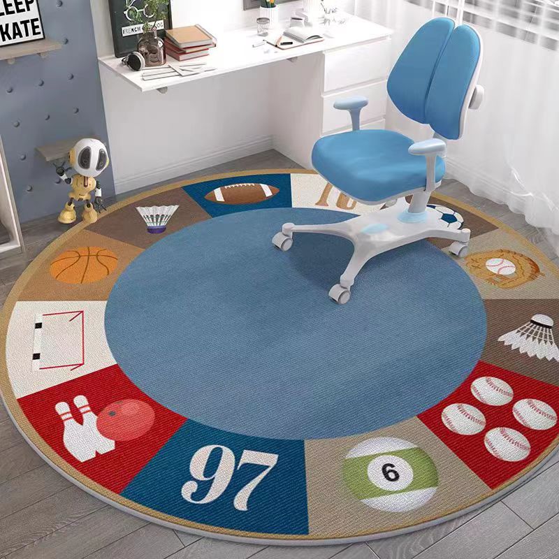 Round Carpet for Kids' Room –  - đánh giá và giá Desk Corner Mat