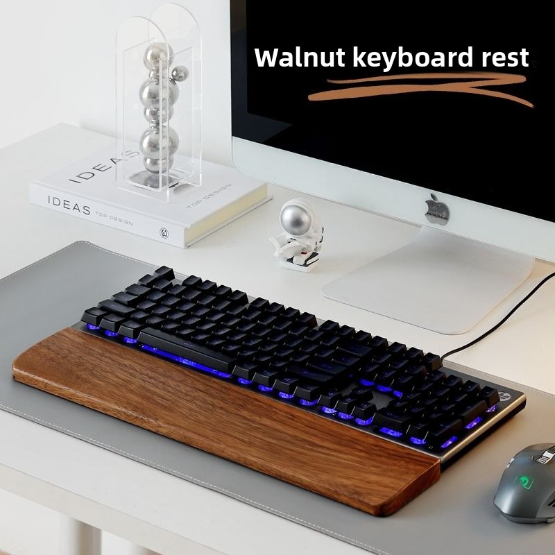 Solid Wood Keyboard Palm Rest  - đánh giá và giá Wrist Rest Ergonomic