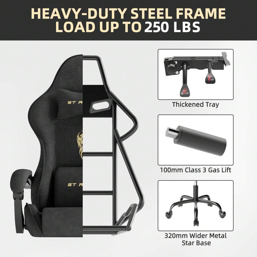 High Back Gaming Chair, Ergono - đánh giá và giá Gaming Accessories For Gaming Room