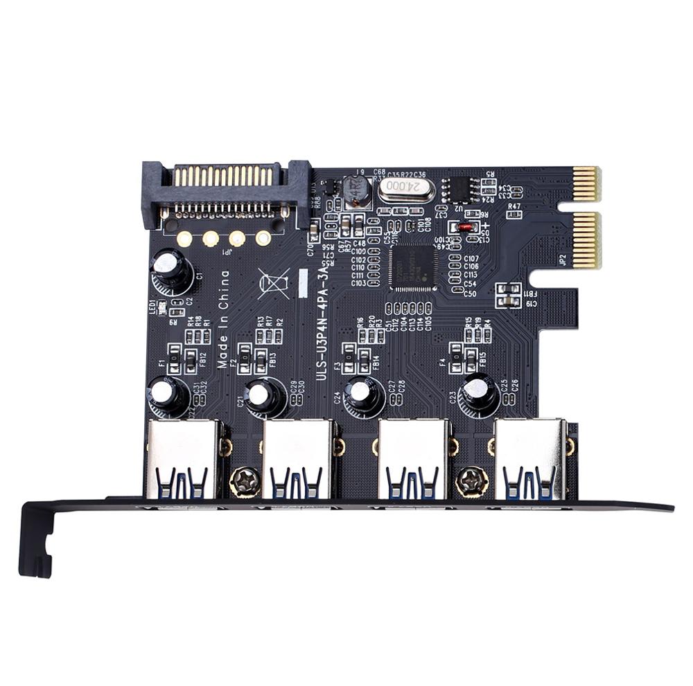 Pcie Ra USB 3.0 HUB 4 Cổng USB - đánh giá và giá Pcie Extension Cable