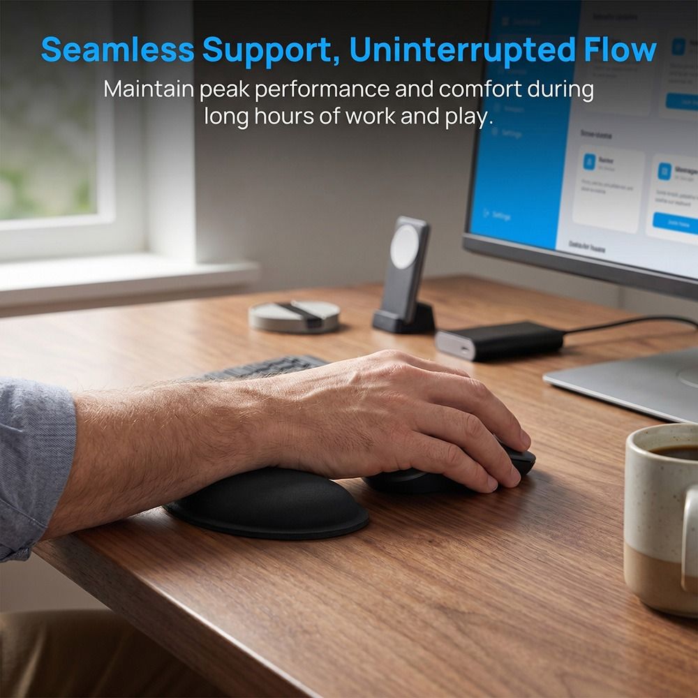 Soft Memory Foam Ergonomic Mou - đánh giá và giá Wrist Rest Ergonomic