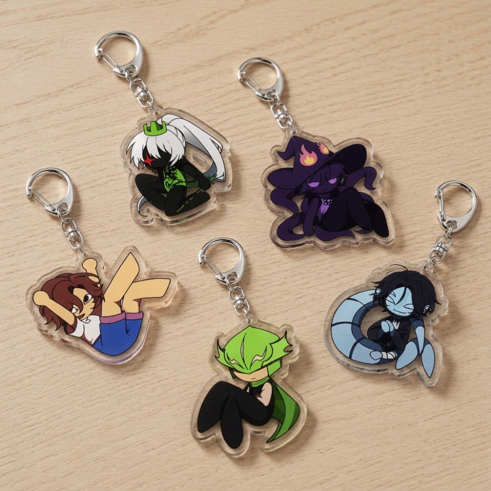 Cute Cartoon Chibi Keychains A - đánh giá và giá Gaming Accessories For Gaming Room