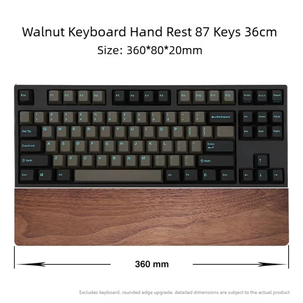 Solid Wood Keyboard Holder Con - đánh giá và giá Wrist Rest Ergonomic